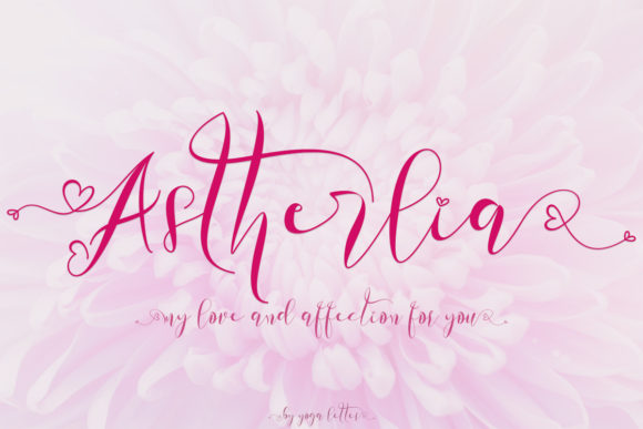 Astherlia Handwritten Font Review: A Romantic Script for Brand Identity