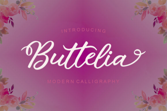 Buttelia: A Modern Handwritten Font for Polished Brand Identity
