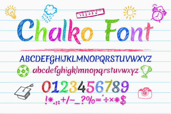 Chalko: The Perfect Handwritten Font for Craft and Label Design