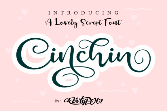 Cinchin Typeface Review: A Handwritten Script for Campaign Visuals