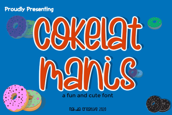 Cokelat Manis: The Playful Handwriting Font for Cute Craft Projects