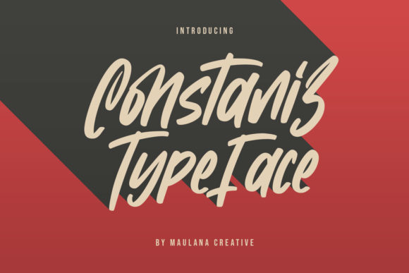 Constaniz: A Handwritten Typeface for Distinctive Branding