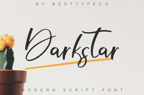 Darkstar: A Handwritten Typeface Review for Makers