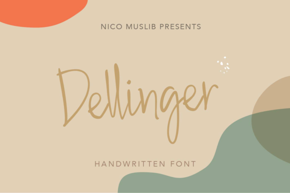 Dellinger: A Handwritten Typeface for Modern Web Branding
