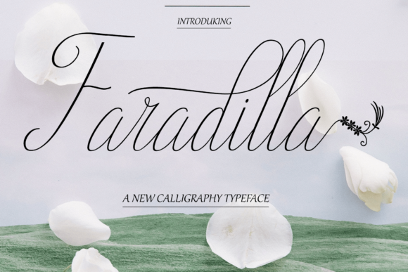 Faradilla Typeface: Elevate Your Handmade Brand with Elegant Script