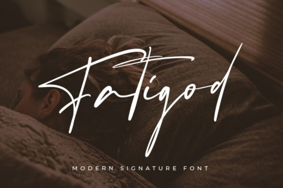 Fatigod: A Handwritten Font for Elegant Small Business Branding