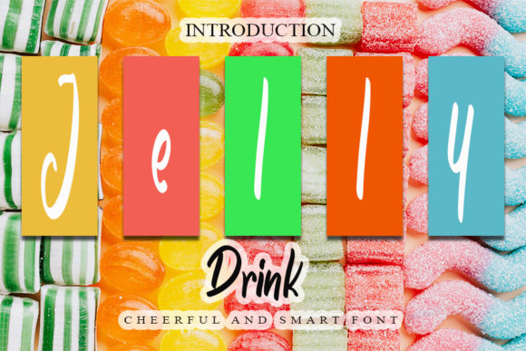 Jelly Drink Typeface: A Designer’s Take on Handwritten Brand Identity