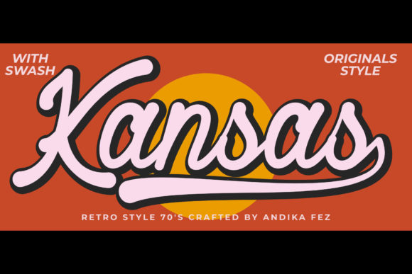 Kansas: The Handwritten Typeface That Brings Retro Energy to Campaigns