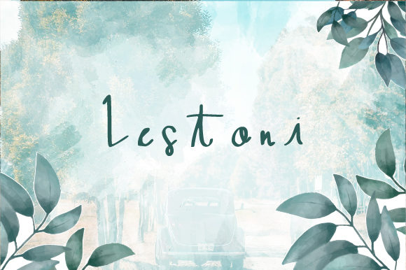 Lestari: A Handwritten Typeface for Warm Editorial Design
