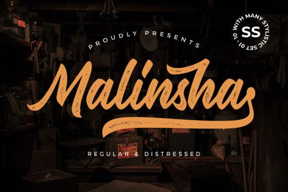 Malinsha Typeface Review: Elevating Social Campaigns with Vintage Script Style