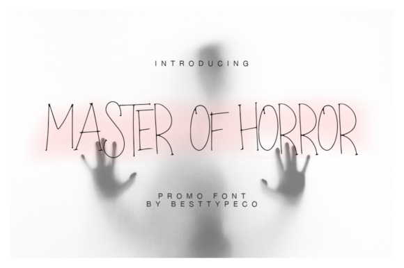 Master of Horror: The Perfect Handwritten Font for Spooky Craft Projects