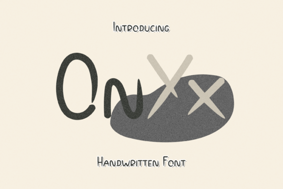 Onyx Typeface: Elevate Your Brand Identity with Sharp Handwritten Style