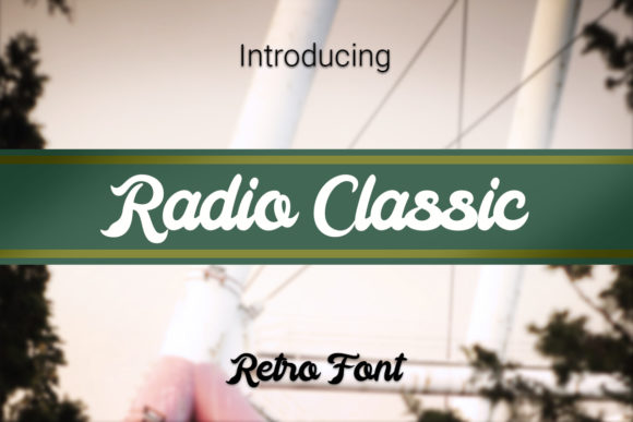 Radio Classic Typeface: Elevate Your Brand Identity