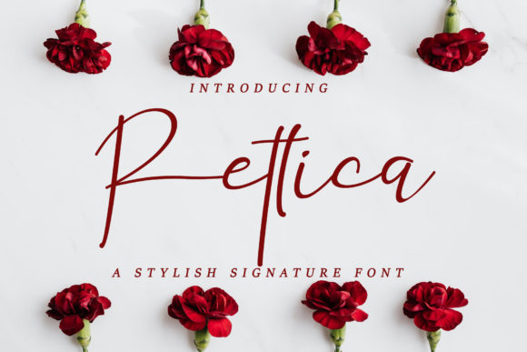 Rettica: The Script Font for Scroll-Stopping Brand Visuals