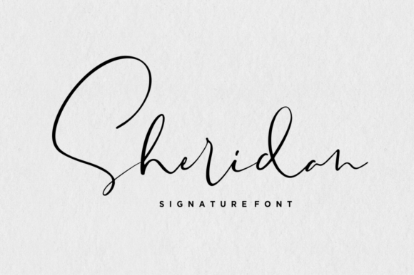 Sheridan: The Handwritten Typeface for Elegant Product Branding