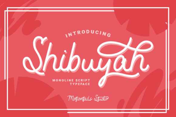 Shibuyah Typeface: Boosting Campaign Clarity with Handwritten Style