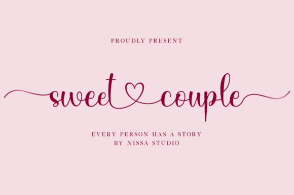 Sweet Couple Typeface Review: Elegant Script for Brand Identity