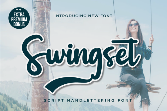 Swingset: The Handwritten Font for Authentic Brand Identity