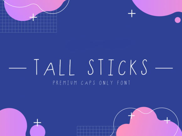 Tall Sticks: A Modern Display Typeface for Editorial Design
