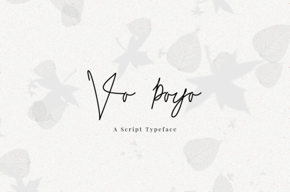 Va Paya: A Handwritten Typeface for Editorial Design