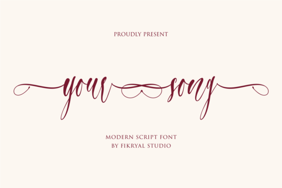 Your Song: Elevating Digital Brand Identity with Elegant Handwritten Typography